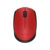 Logitech M171 vezeték nélküli piros notebook egér