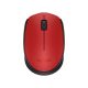 Logitech M171 vezeték nélküli piros notebook egér