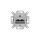 Siemens 5TG2026-2 UAE 2X8pólusú RJ45 STP CAT6 E informatikai csatlakozóaljzat
