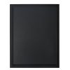 Securit 40x60cm lakkozott fekete krétatábla + krétamarker