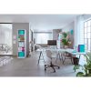 Leitz Wow A4 80lapos kockás jégkék spirálfüzet