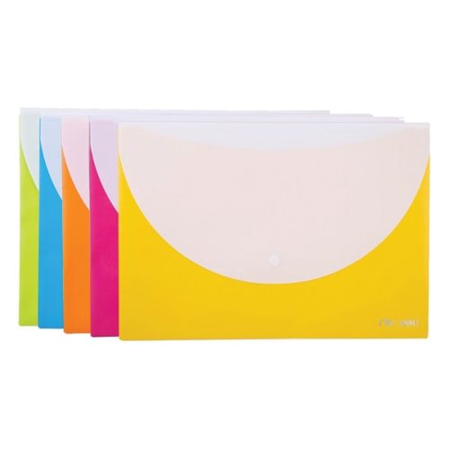 Deli Rio A4 patentos színes irattasak