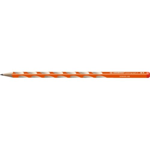 Stabilo Easy Slim HB jobbkezes narancssárga grafitceruza