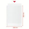 Esselte Recycled A4 narancsos 100db lefűzhető genotherm
