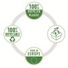 Esselte Recycled A4 Maxi narancsos 100db lefűzhető genotherm