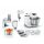 Bosch MUMS2EW40 700W, 3,8L, fehér konyhai robotgép szett