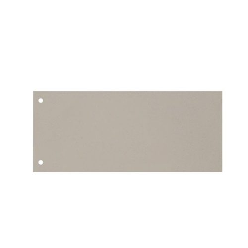 Office Depot 100db/cs 10,5x24 cm szürke elválasztócsík