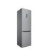 Indesit INFC9 TO32X inox, alulfagyasztós, Hűtő:263L, Fagyasztó:104L, Total No frost hűtőszekrény