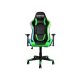 RAIDMAX Drakon DK925 fekete / zöld ARGB gamer szék