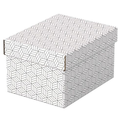 Esselte Home S méret 3db/csomag fehér tárolódoboz
