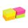 Office Depot 76x76mm öntapadós 12db/csomag neon jegyzettömb