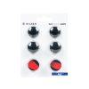 BigBen 2807368 DualSense PS5 kontrollerhez fekete hüvelykujj csúszásgátló (3 pár)