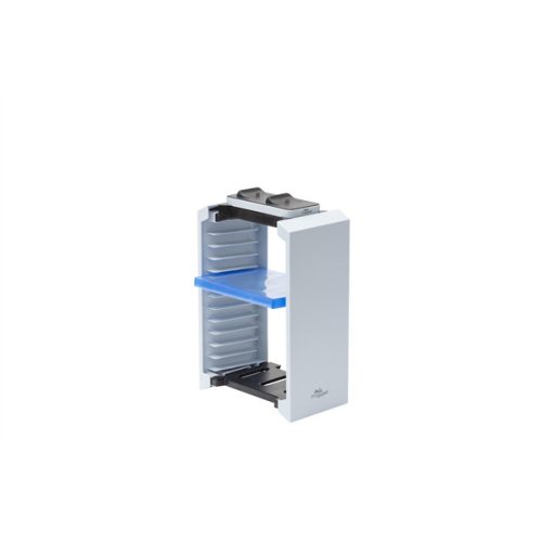 FroggieX FX-P5-C2-W Docking Charge and Storage PS5 dual fehér töltőállomás + lemez tartó állvány