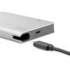 DIGITUS DA-70866 USB-C utazó 8 portos univerzális notebook dokkoló állomás