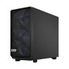 Fractal Design Meshify 2 RGB Fekete világos ablakos (Táp nélküli) E-ATX ház
