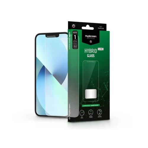 MSP LA-2198 iPhone 13/13 Pro/14/14 Pro/16e Hybrid Glass Lite rugalmas üveg kijelzővédő fólia