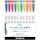 Zebra Mildliner Brush Cool&Refined 10db-os kettős végű ecset marker