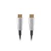 Lanberg 20m aktív optikai HDMI apa-apa fekete AOC kábel