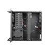 Lanberg SC01-4504-10B 19" 4U SZÉL:430mm MÉLY:450mm MAG:177mm táp nélküli rack szerver ház