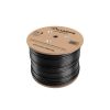 Lanberg LCF6-21CU-0305-BK Cat.6 F/UTP AWG23 Fca PE 305m árnyékolt fekete kültéri kábel