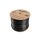 Lanberg LCF6-21CU-0305-BK Cat.6 F/UTP AWG23 Fca PE 305m árnyékolt fekete kültéri kábel
