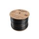 Lanberg LCF6-21CU-0305-BK Cat.6 F/UTP AWG23 Fca PE 305m árnyékolt fekete kültéri kábel