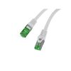 Lanberg PCF7-10CU-0050-S Cat.7 S/FTP AWG26 LSZH árnyékolt szürke patch kábel 0,5m