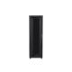 Lanberg FF01-8242-12B 19" 42U SZÉL:800mm MÉLY:1200mm MAG:2047mm lapraszerelt üvegajtós fekete rack szekrény