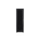 Lanberg FF01-8842-12B 19" 42U SZÉL:800mm MÉLY:800mm MAG:2047mm lapraszerelt üvegajtós fekete rack szekrény