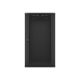 Lanberg WF01-6622-10B 19" 22U SZÉL:600mm MÉLY:600mm MAG:1085mm lapraszerelt üvegajtós fekete fali rack szekrény