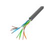 Lanberg LCU5-10CC-0305-S Cat5E UTP CCA 100Mb/s 100 MHz 305m árnyékolatlan réz bevonatú alumínium fali kábel