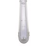 Iris Lighting JF258 T8 LED fénycsőre előkészített por- és páramentes lámpatest IP65 150cm fém békazárral