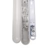 Iris Lighting JF258 T8 LED fénycsőre előkészített por- és páramentes lámpatest IP65 150cm fém békazárral