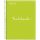 Miquelrius Emotions A4 PP 5x24 lapos lime kockás spirálfüzet