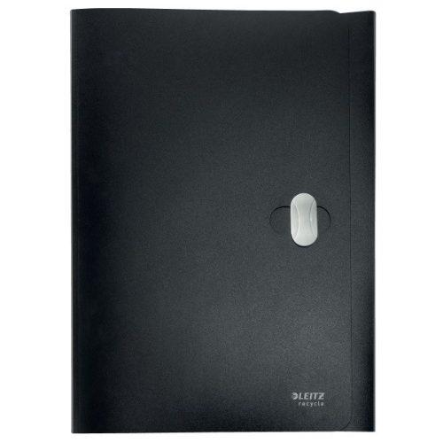 Leitz Recycle A4 PP fekete 3-pólyás mappa