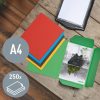 Leitz Recycle A4 karton sárga 3-pólyás mappa