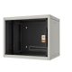 Legrand EVO12U6060P Evoline+ 19" 12U 600x600mm levehető oldallapos üvegajtós egyrészes fali rack szekrény