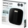 Sencor SBS 2406BK fekete személymérleg