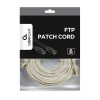 Gembird PP6-10M 10m RJ45 CAT6 FTP - RJ45 CAT6 FTP M/M szürke patch kábel