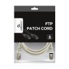 Gembird PP6-15M 15m RJ45 CAT6 FTP - RJ45 CAT6 FTP M/M szürke patch kábel