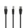 Gembird PP12-5M/BK 5m RJ45 CAT5e UTP M/M fekete kábel