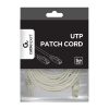 Gembird PP12-10M 10m RJ45 CAT5e UTP M/M szürke patch kábel
