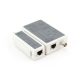Gembird NCT-1 RJ-45, BNC fehér kábelteszter