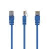 Gembird PP12-2M/B 2m RJ45 CAT5e UTP M/M kék kábel