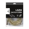 Gembird PP6A-LSZHCU-10M 10m RJ45 CAT6A S/FTP - RJ45 CAT6A S/FTP M/M szürke patch kábel