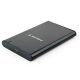 Gembird EE2-U3S-6 EE2-U3S-6 2.5" SATA3 USB-C aluminium fekete külső ház