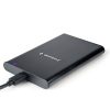 Gembird EE2-U3S-6 EE2-U3S-6 2.5" SATA3 USB-C aluminium fekete külső ház