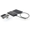 Gembird EE2-U3S-6 EE2-U3S-6 2.5" SATA3 USB-C aluminium fekete külső ház