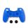 Spartan Gear 2808145 PS4 kontroller szilikon skin kék + thumb grips