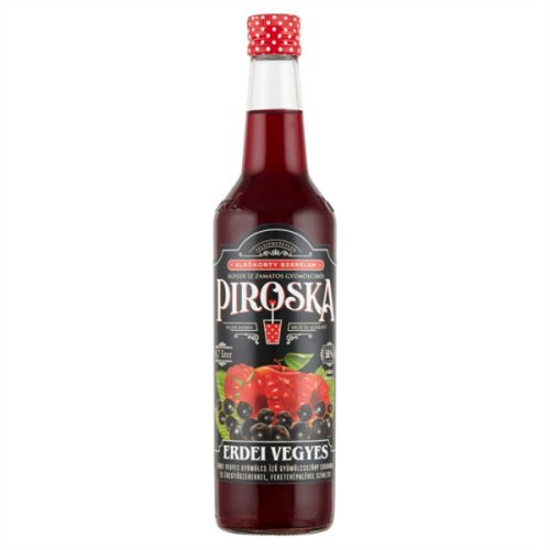 Piroska 0,7 L 50%  DRS többutas visszaváltási díjas erdei vegyes gyümölcsszörp